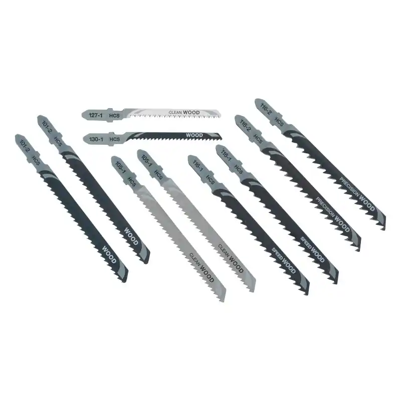 Coffret de 10 lames de scie sauteuse bois DEWALT DT2290-QZ Attache en T Authentique