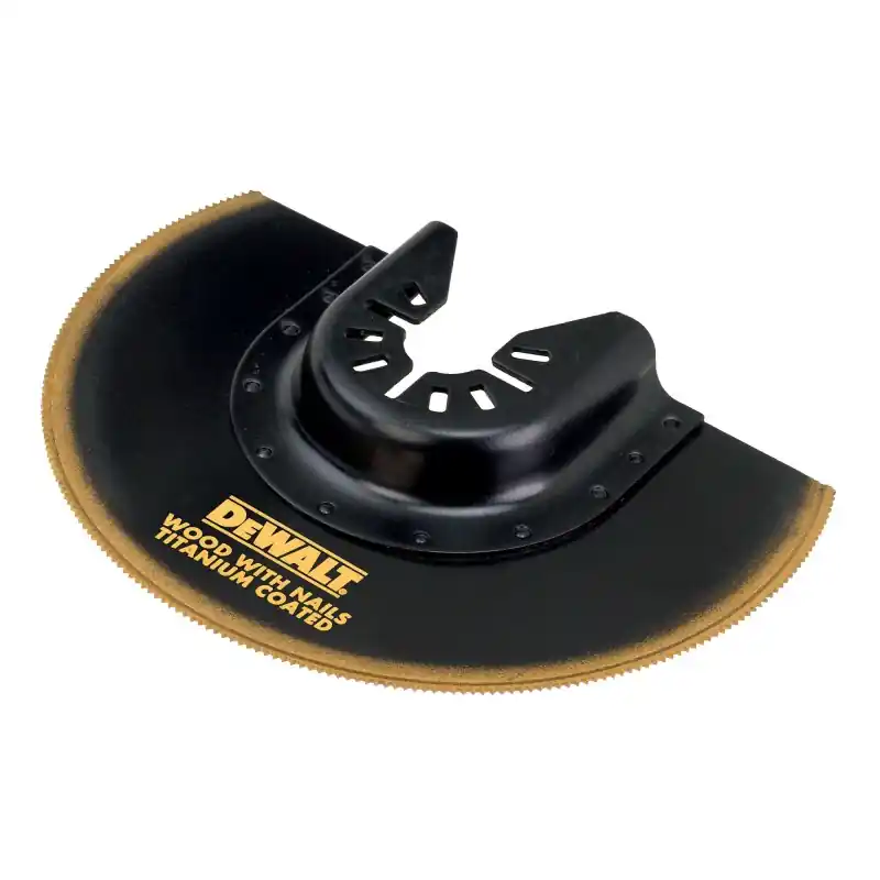Satisfait Ou Remboursé Lame Ø100m Titanium Semi Circulaire DEWALT Moyeu Déporté pour Multi-Cutter