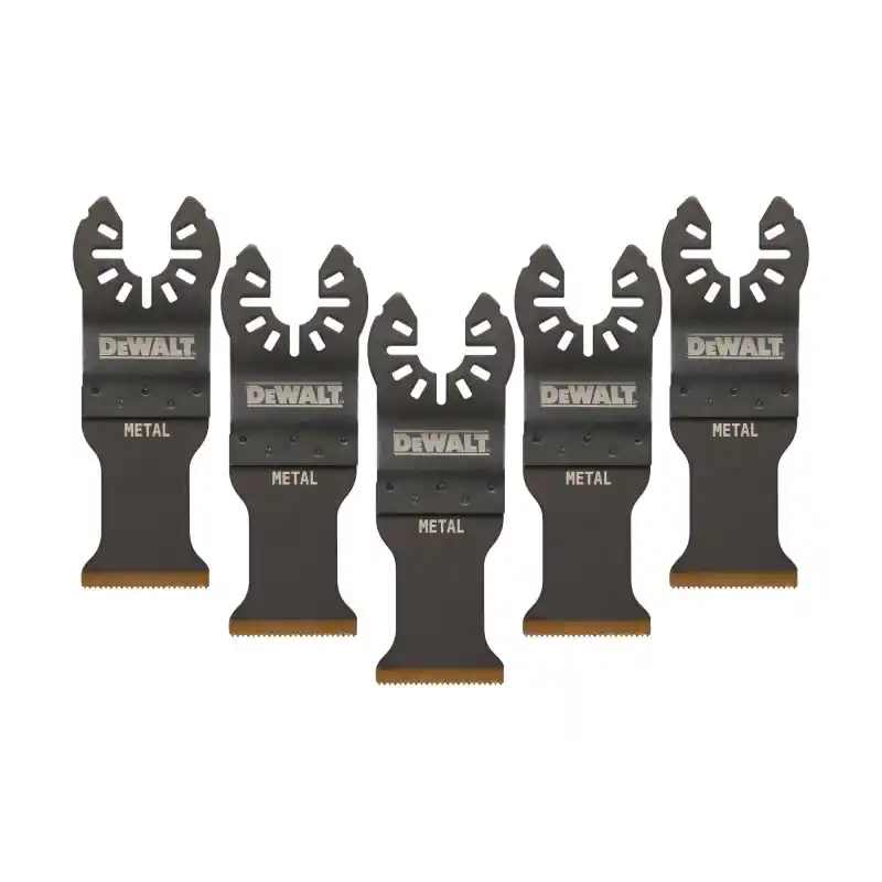 Jeu de 5 lames DEWALT DT20727-QZ pour multi-cutter Découpe de métal Nouveauté