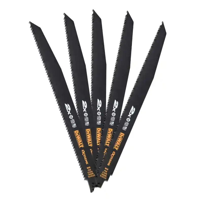 Lame de scie sabre DEWALT DT2314L-QZ 305mm Long Life pour bois avec clous Expédié Aujourd&rsquo;hui