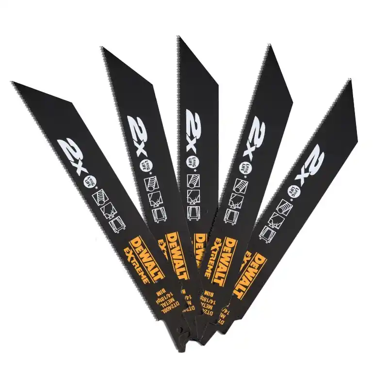 Meilleur Prix Lame de scie sabre DEWALT DT2408L-QZ BIM 2X Long life pour la coupe du métal