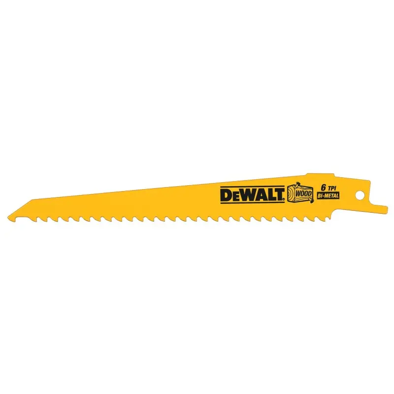Lame de scie sabre DEWALT DT2359-QZ Plungepoint Coupe rapide bois avec clous 152mm Marque