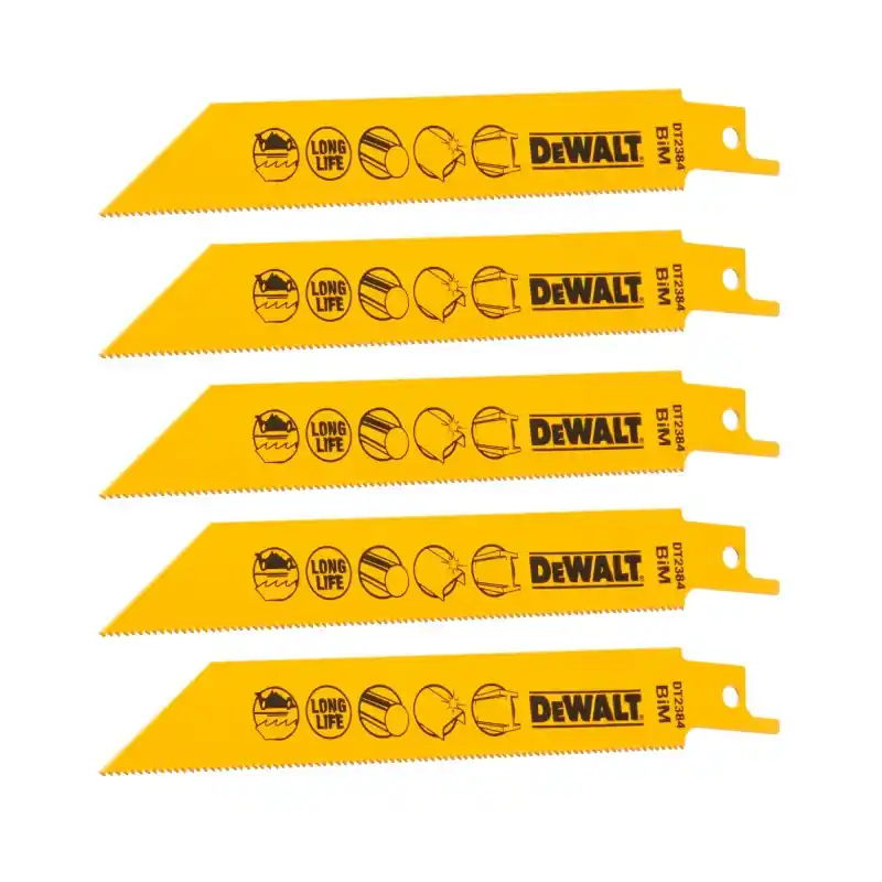 Lame de scie sabre DEWALT DT2384-QZ Coupe fine métal 152mm 14 TPI Prix Réduit