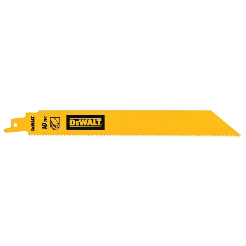Dernier Modèle Lame de scie sabre DEWALT DT90386-QZ pour la coupe du métal épais 228mm / 10TPI