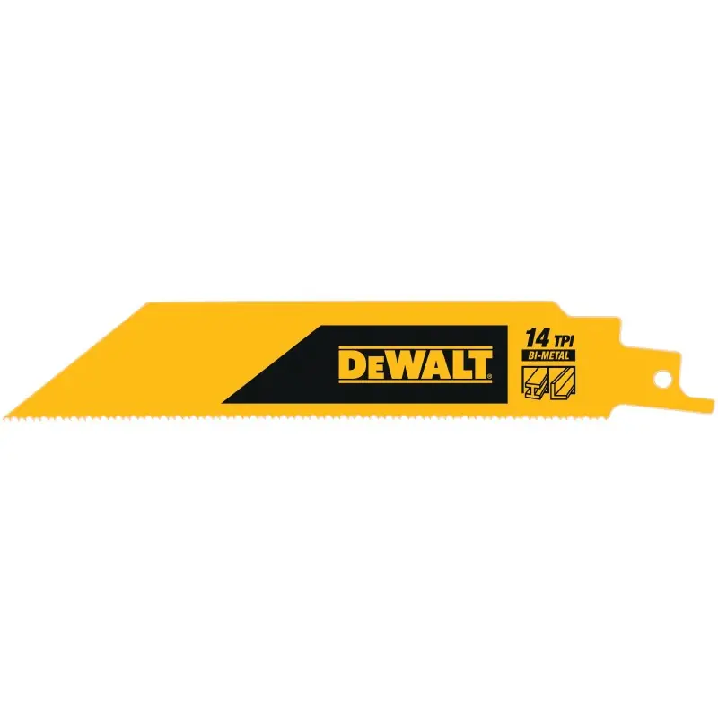 Commander Maintenant Lame de scie sabre DEWALT DT90390-QZ pour la coupe du métal épais 304mm / 14TPI