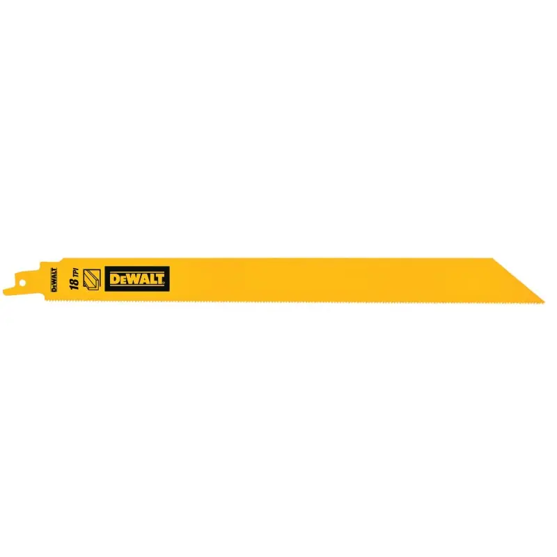 Lame de scie sabre DEWALT DT90391-QZ pour la coupe du métal épais 304mm / 18TPI Prix Cassé