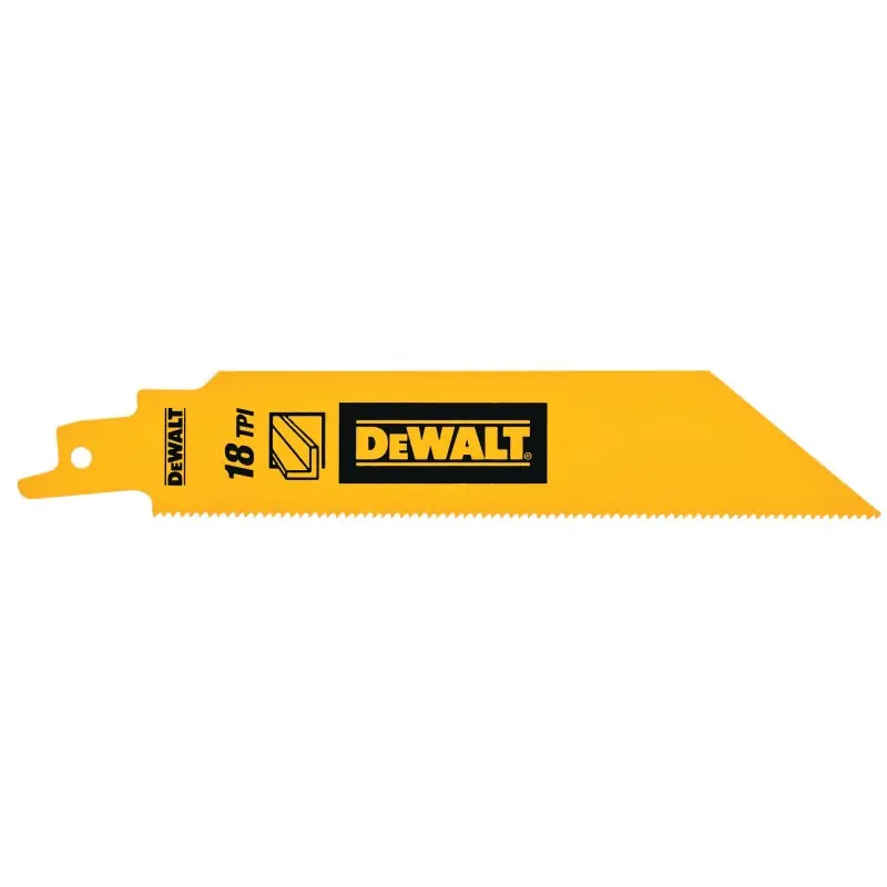 Pas Cher Lame de scie sabre DEWALT DT2404-QZ HCS Progressor pour la coupe du métal 152mm