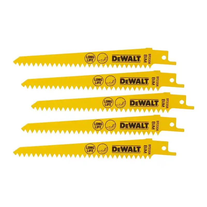 Lame de scie sabre DEWALT DT2356-QZ 152mm Coupe de plâtre sans éclats Dernière Chance