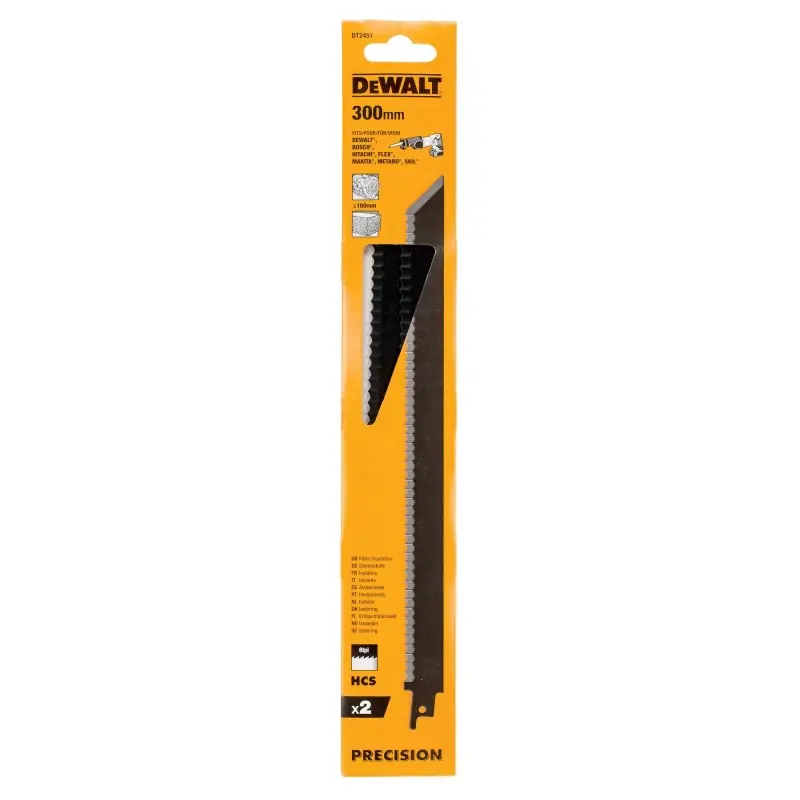 Lame isolation DEWALT DT2451-QZ 300mm 6TPI Vente Flash