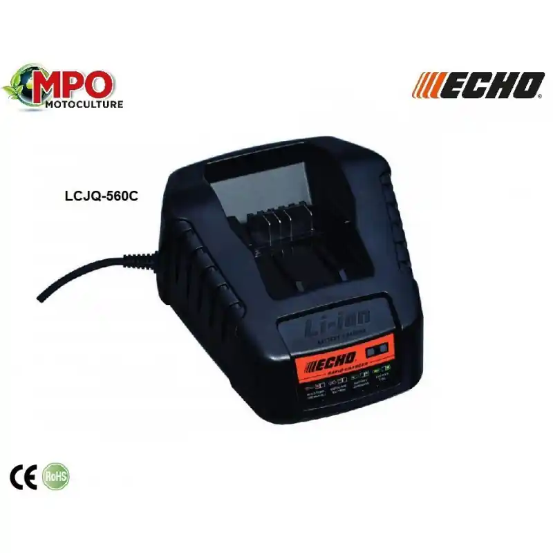 Prix Réduit Chargeur rapide ECHO LCJQ 560 pour batterie 56V