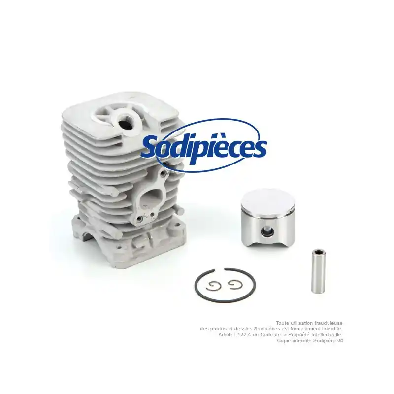 Meilleure Vente Cylindre piston pour Husqvarna 351 – Ø 43 mm