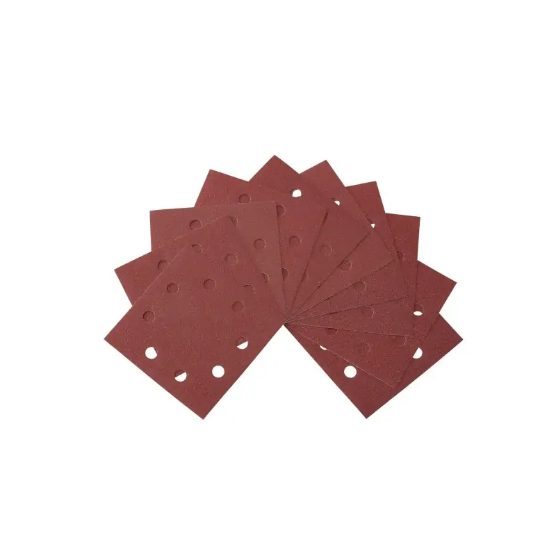 Promotion Saisonnière 1/4 feuille abrasive DEWALT DT3021-QZ Grain 60 – 8 perforations 115x115mm Multi-usages