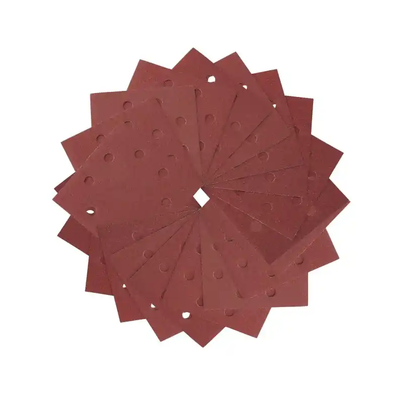 Paiement Sécurisé 1/4 feuille abrasive DEWALT DT3034-QZ grain 180 – 8 perforations 115x115mm Multi-usages