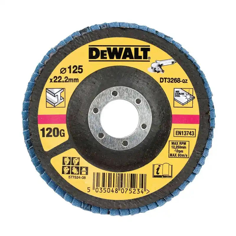 Disque à lamelles DEWALT DT3268-QZ Grain 120 Ø 125mm Bon Marché