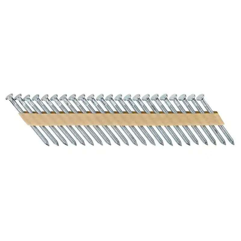 Pointes en bande papier 34° DEWALT DNM40R60GZ Crantées 4.04x60mm Commander Vite