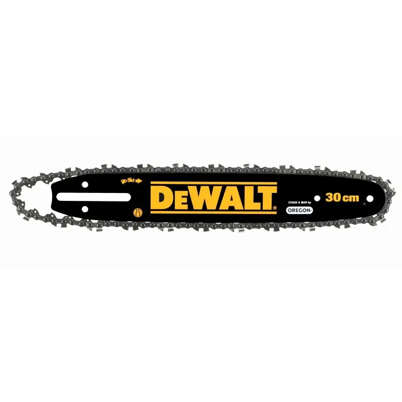 Commander Maintenant Guide avec chaine 30cm DEWALT DT20665-QZ pour tronçonneuse