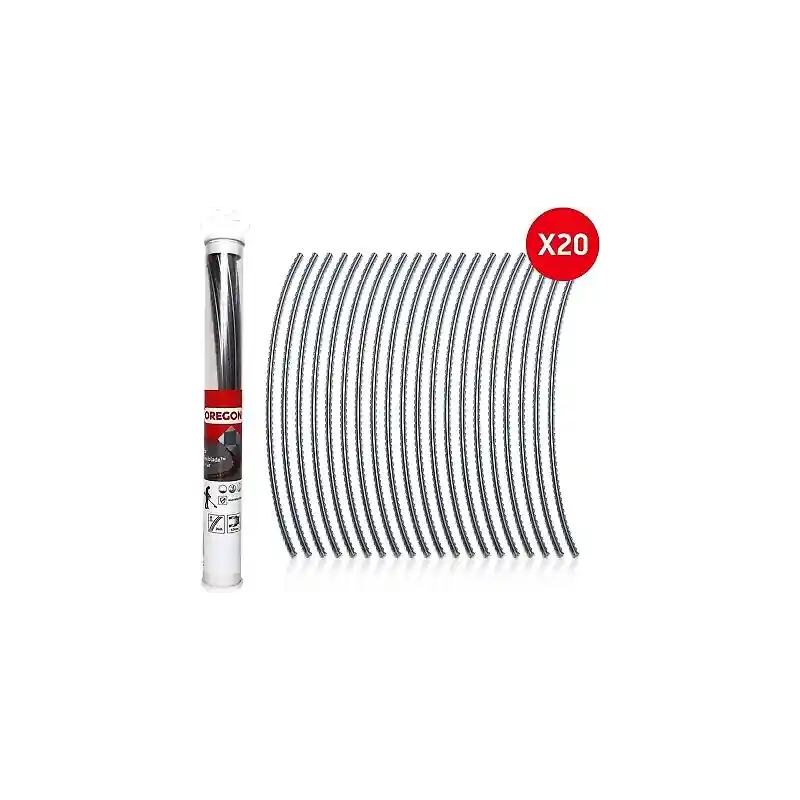 Remise Fil débroussailleuse Oregon FlexiBlade 4 mm x 26 cm (20 brins)