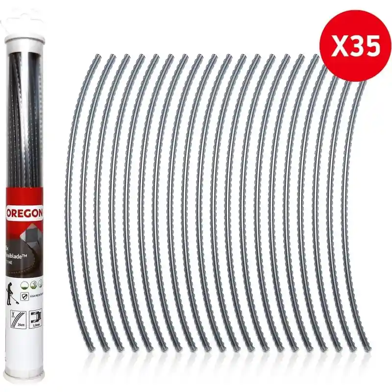 Fil débroussailleuse Oregon FlexiBlade 3 mm x 26 cm (35 brins Promotion Saisonnière