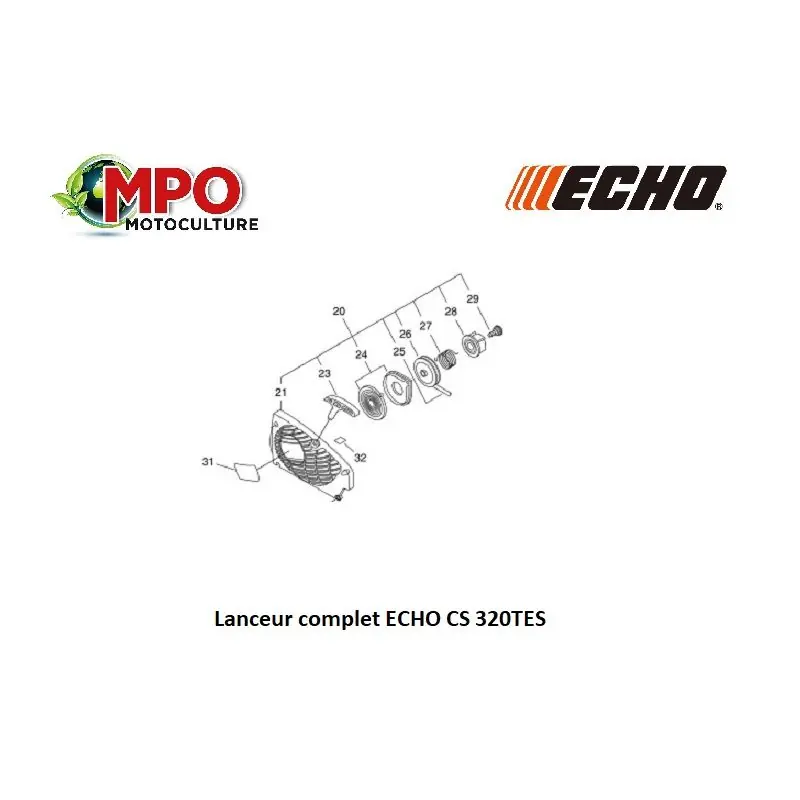 Offre Exclusive Lanceur complet ECHO CS 320TES « ORIGINE »