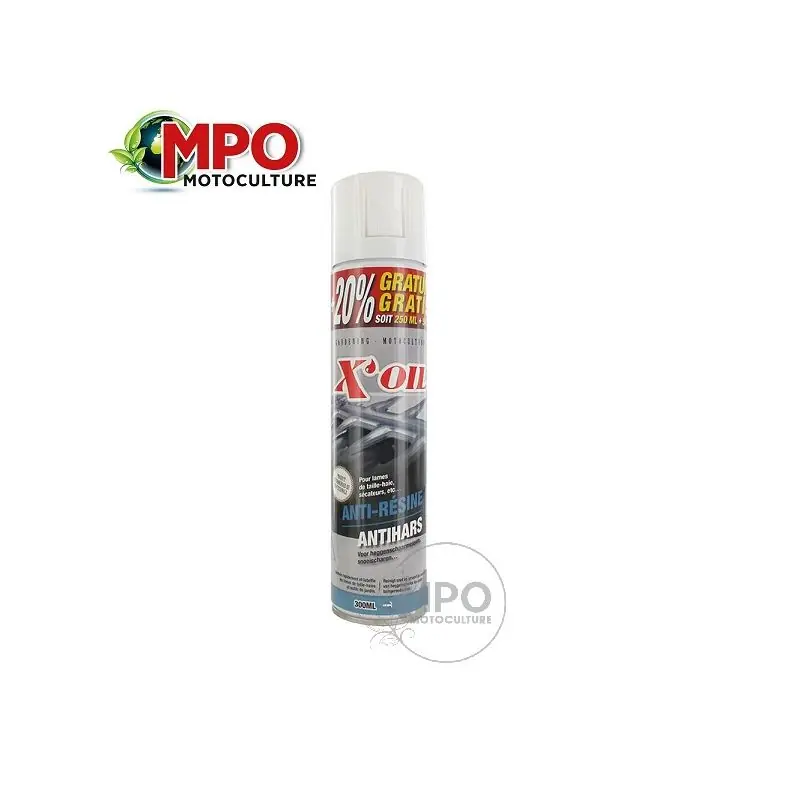 Anti-résine X‘oil, aérosol de 250 ml + 20% gratuit Meilleur Prix