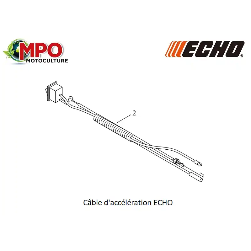 Quantité Limitée Câble d‘accélérateur ECHO PB 770 "ORIGINE"