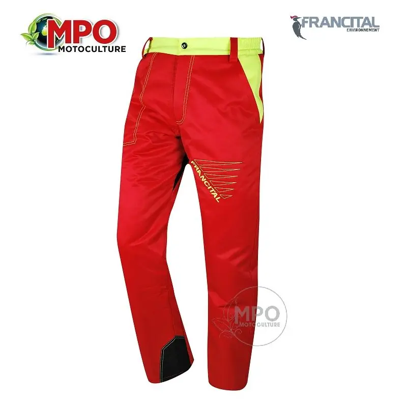 Pantalon forestier anti-coupure PRIOR – Classe 1 – Type A – FRANCITAL Dernière Chance
