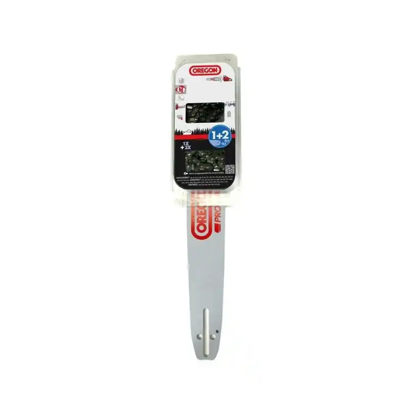 Combo 1 guide et 2 chaînes de tronçonneuse Oregon 578741 13&Prime; 130TXLBD025 + 95TXL056E Petit Prix