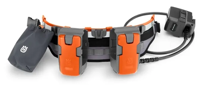 Ceinture Flexi pour batteries kit 2 avec 1 porte batterie, 1 pochette accessoire et 1 adaptateur Expédition Rapide
