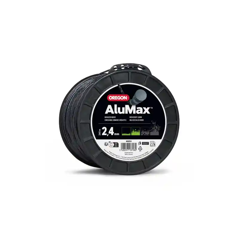 Fil débroussailleuse Alumax Round Twist Oregon 800014 2,4 mm x 240 m Top Vente