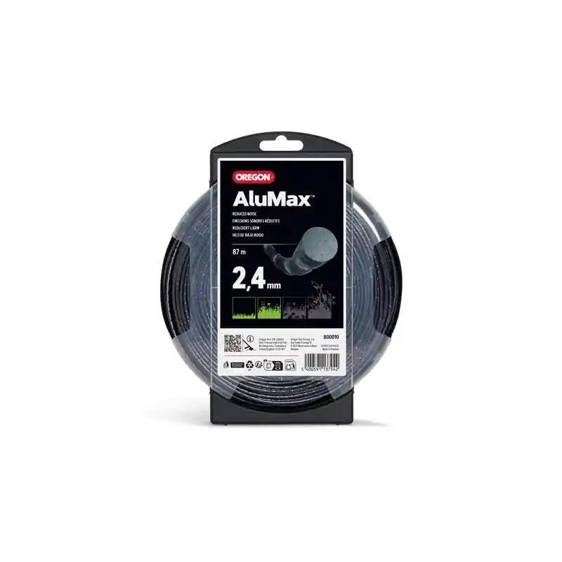 Dernier Modèle Fil débroussailleuse Alumax Round Twist Oregon 800010 2,4 mm x 87 m