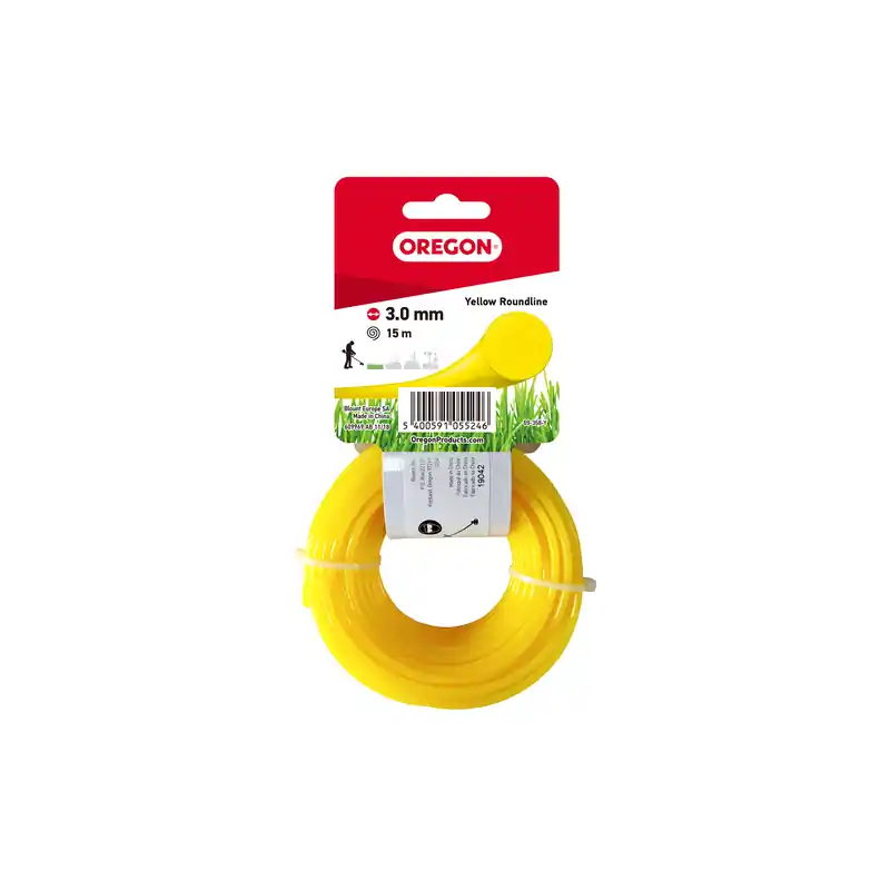 Fil débroussailleuse rond Oregon 69-368-Y jaune 3,0 mm x 15 m Acheter Direct