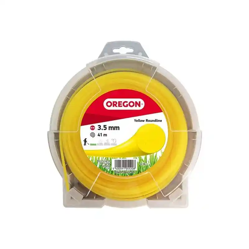 Fil débroussailleuse rond Oregon 69-376-Y jaune 3,5 mm x 47 m Solde