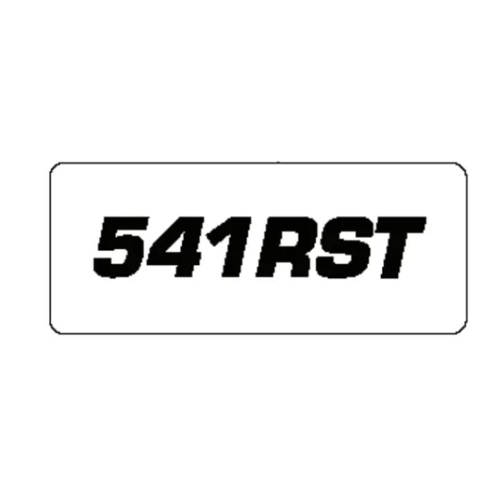 Expédition Rapide Autocollant Modèle 541Rst 5912001-02