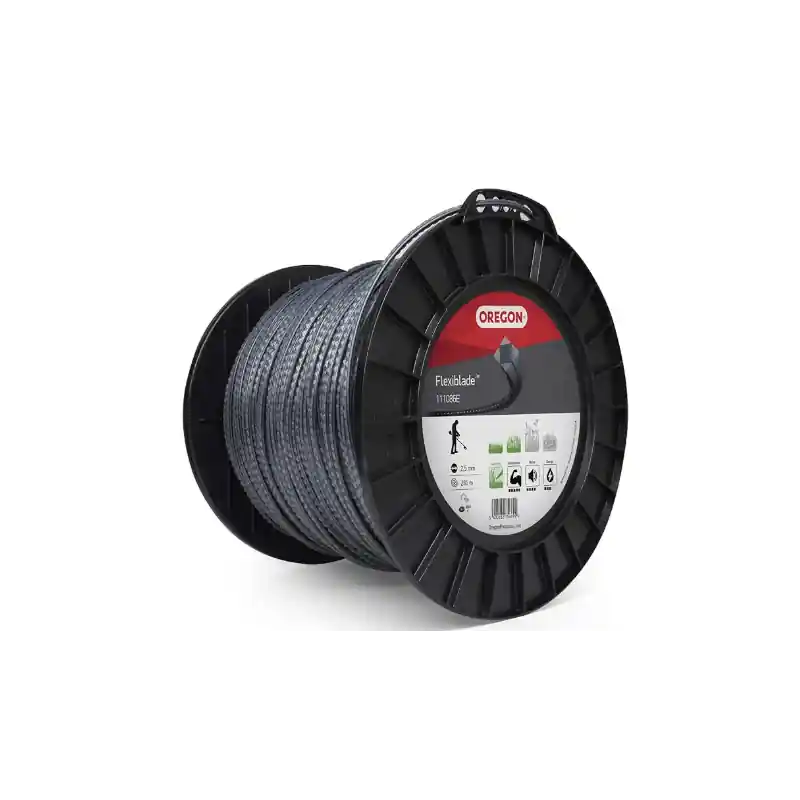 Dernier Modèle Fil débroussailleuse strié Oregon Flexiblade 111086E 2,5 mm x 281 m