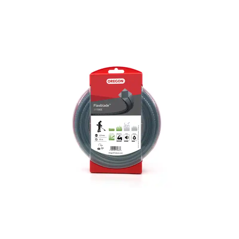 Super Prix Fil débroussailleuse dentelé Oregon Flexiblade 111080E 2,5 mm x 53 m