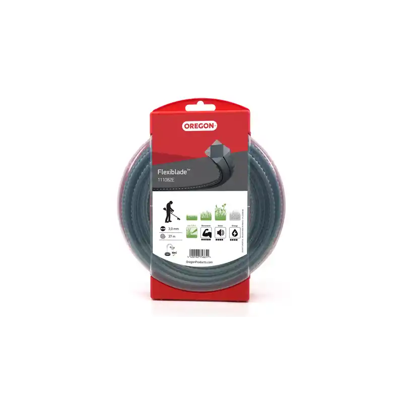 Acheter En Ligne Fil débroussailleuse strié Oregon Flexiblade 111082E 3,0 mm x 37 m