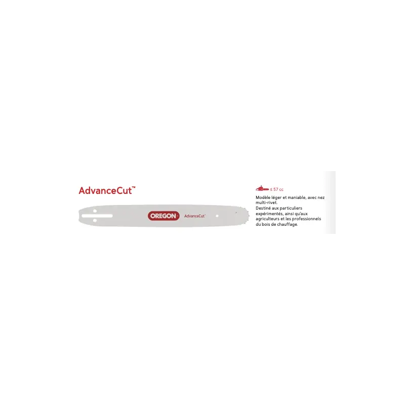 Prix Choc Guide de chaîne Oregon AdvanceCut™ 100SXEA041 25 cm 3/8&Prime; Low Profile jauge 1,3 mm