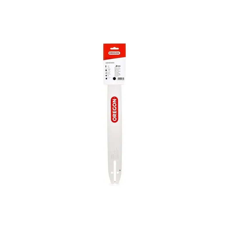 Guide de chaîne Oregon Single Rivet 160SDEA095 40 cm 3/8&Prime; Low Profile jauge 1,3 mm Acheter Direct
