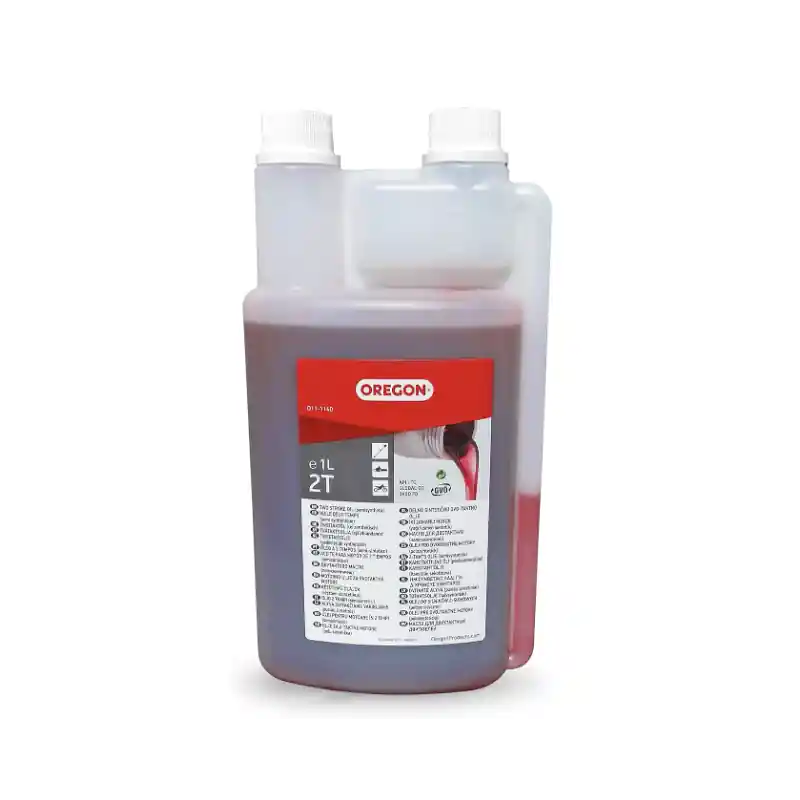Certifié Huile moteur 2 temps Oregon O11-1140 semi-synthétique rouge 1 L