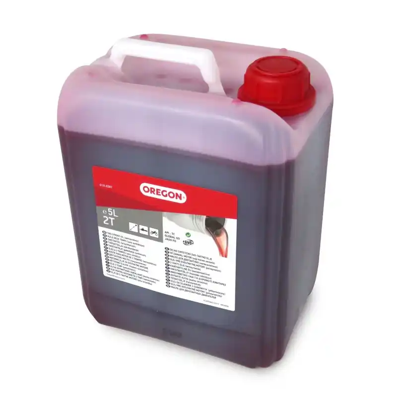 Huile moteur 2 temps Oregon O10-6367 semi-synthétique rouge 5 L Soldes