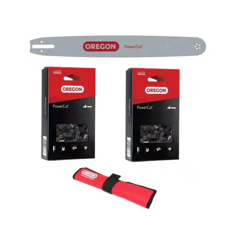 Kit forestier Oregon 649555 pour Stihl MS291, MS311 et MS362 – Guide 40 cm + 2 chaînes + kit d’affûtage Bon Marché