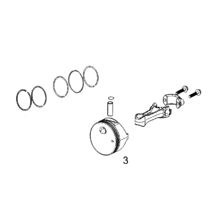 Expédition Rapide Piston Ensemble Rvm120 Piston Et 5930561-01