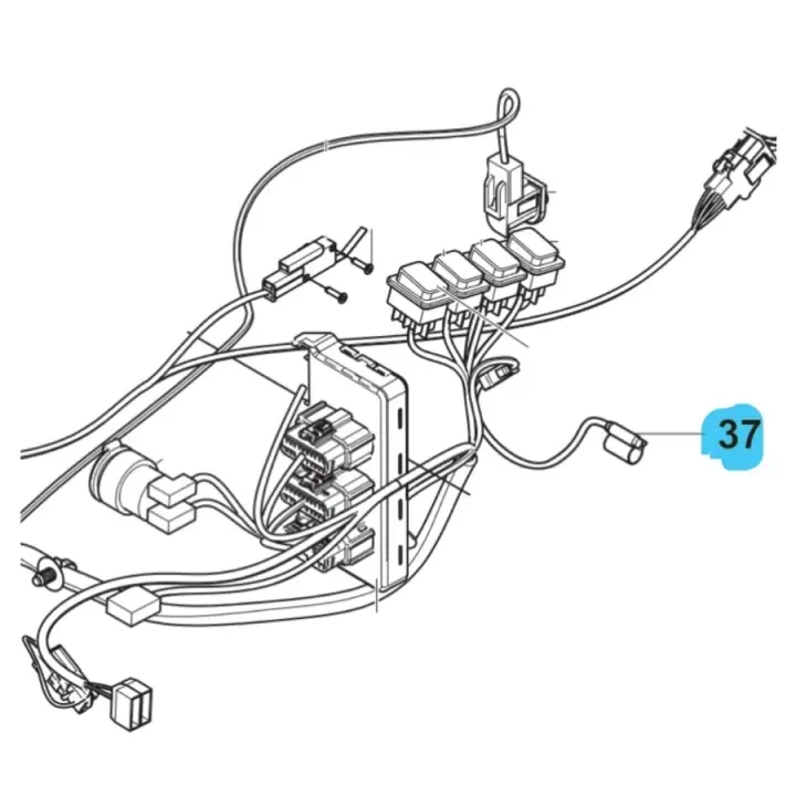 Offre Exclusive Ensemble de câblage pour capteur de température hydraulique
