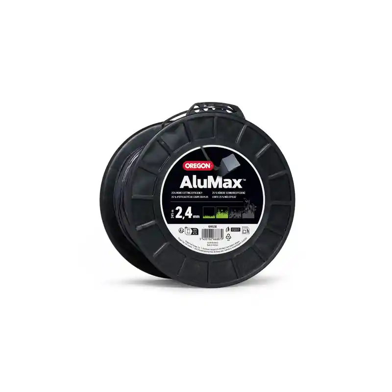 Fil débroussailleuse carré Oregon Alumax 109523E – 2,4 mm x 245 m Nouvel Arrivage