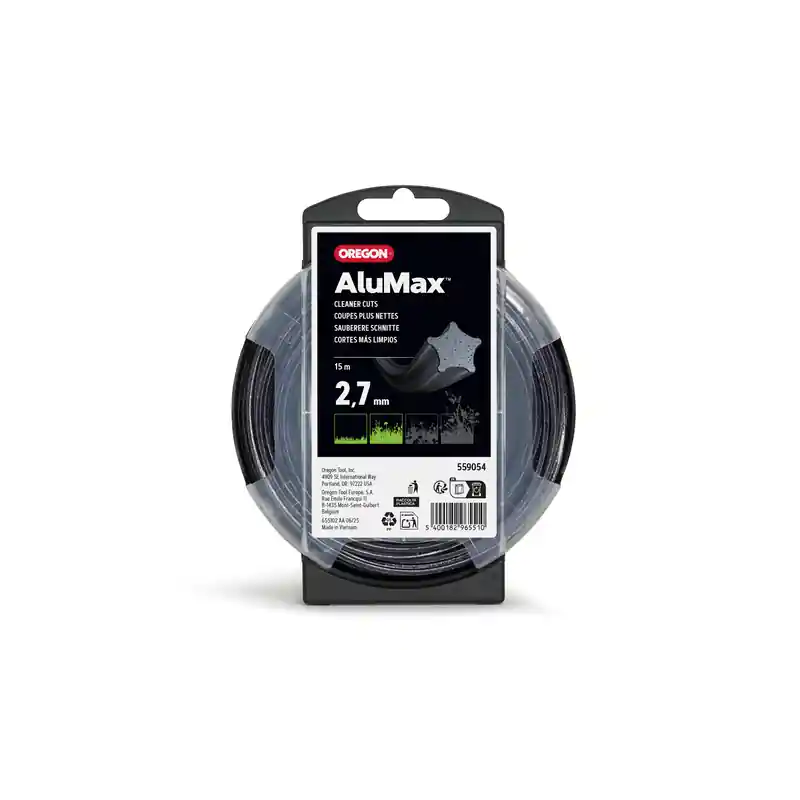Commander Maintenant Fil débroussailleuse étoile Oregon Alumax Starline 559054 – 2,7 mm x 15 m