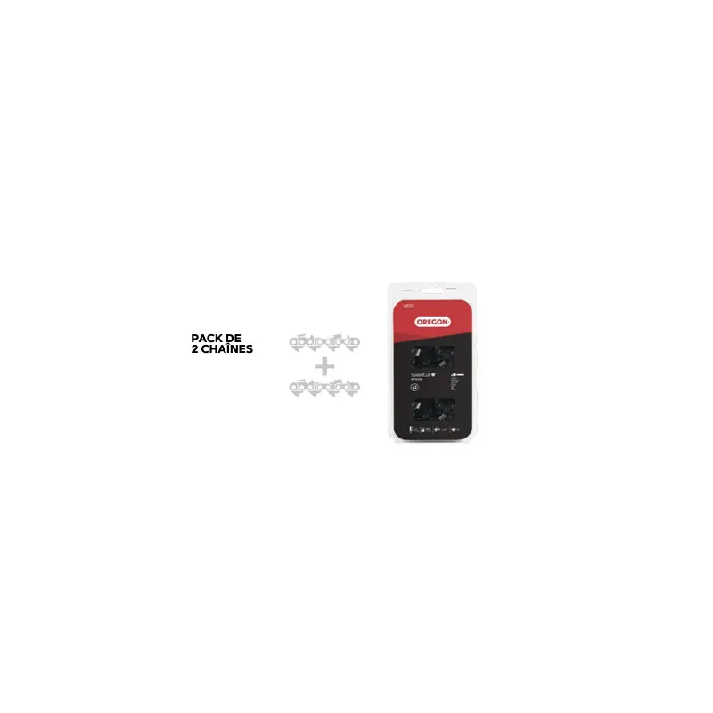 Promotion Pack 2 chaînes Oregon VersaCut™ 556431 3/8&Prime; .050&Prime; – 56 maillons