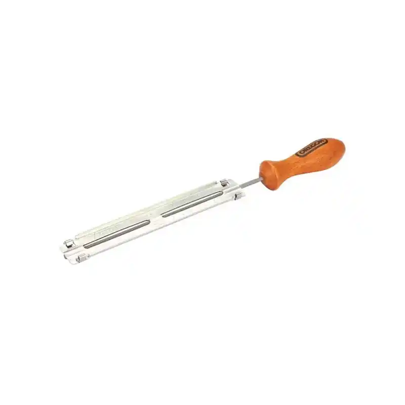 Affaire À Saisir Guide de lime Oregon Q29192C avec lime pour chaînes 3/8&Prime; à entailles étroites