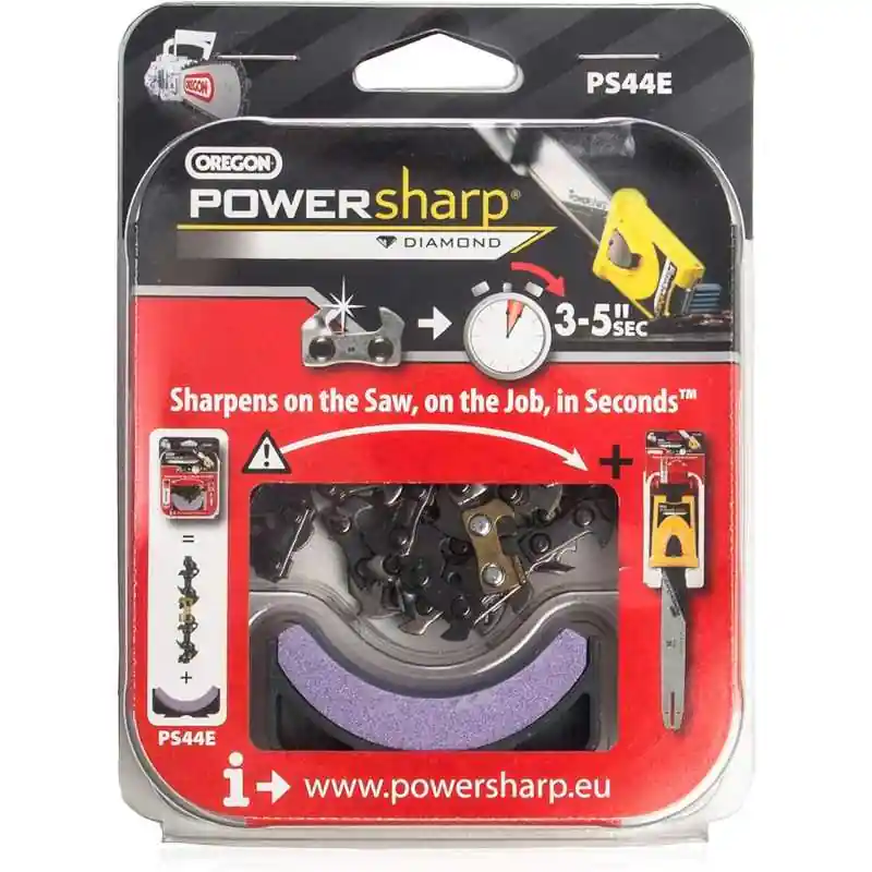 Must-Have Chaîne de tronçonneuse Oregon PS44E PowerSharp 3/8&Prime; profil bas 44 maillons