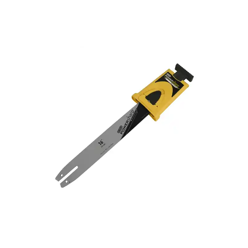 Meilleur Prix Guide-chaîne Oregon 542314 PowerSharp 40 cm 3/8&Prime; profil bas avec affûteuse