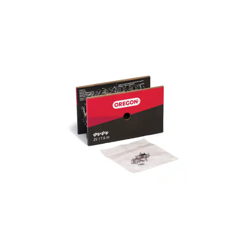 Chaîne Oregon M91VXL025R 3/8&Prime; LP Duracut semi-chisel – rouleau de 7,62 mètres Offre Spéciale